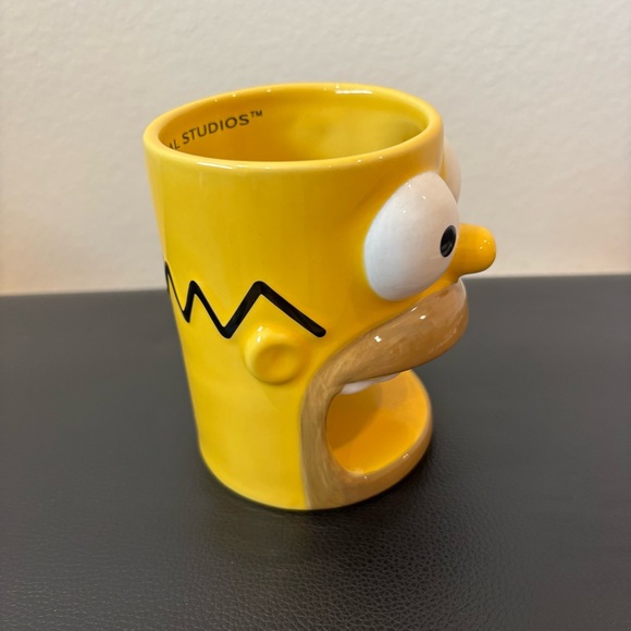 Homer Simpson Mug Universal Studios Yellow - Picture 3 of 6